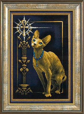 Набор для вышивания "Золотая серия" "Египетская кошка"