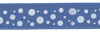 атласная ALP-121 с рисунком R 136/001 св.синий/белый