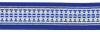 атласная ALP-121 с рисунком P 094/001 синий/белый