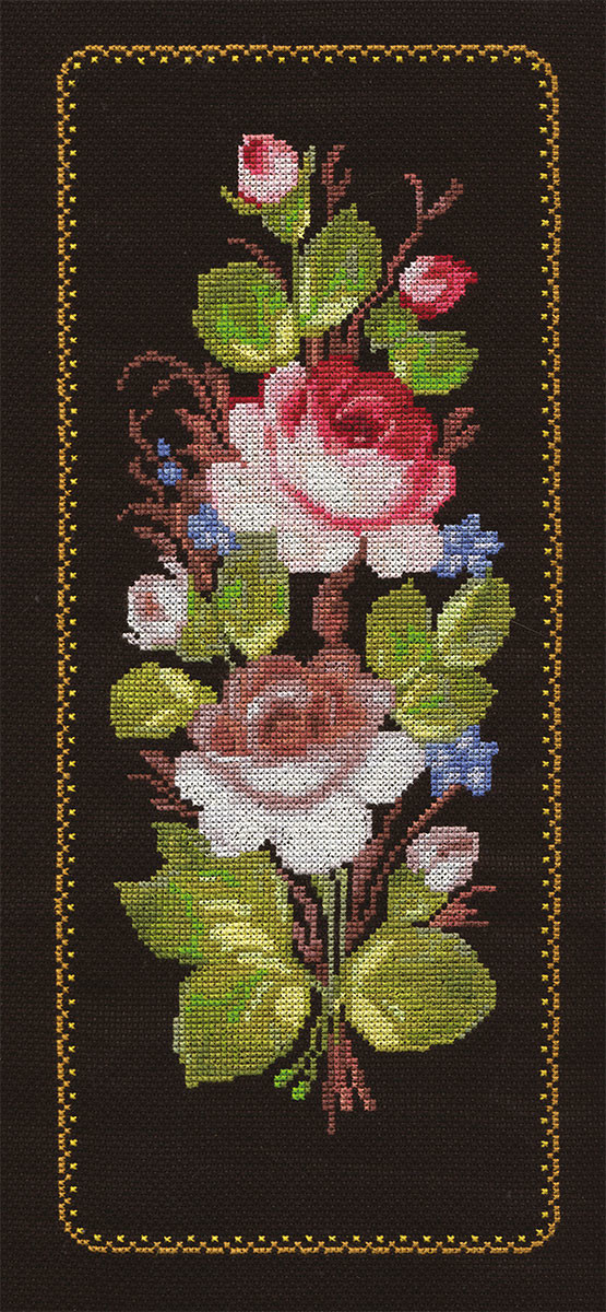 " Klart" набор для вышивания 8- 050 " Жостовские розы" 