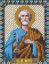Набор для вышивания " PANNA" CM- 1399 ( ЦМ- 1399 ) " Икона Святого Первоверховного Апостола Петра" 