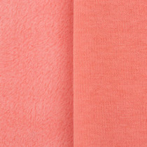 " Gamma" Плюш трикотажный PLF 50 x 50 см 390±10 г/ кв. м 50% хлопок, 50% полиэстер 15- 1423 коралловый