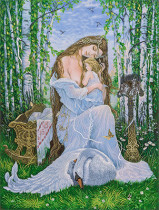 Набор для вышивания "Живая картина" "Оберег Лада"