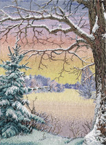 Набор для вышивания "Зимняя палитра"