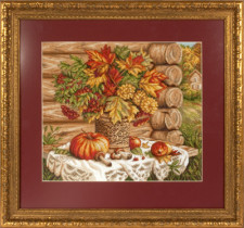 Набор для вышивания "Золотая серия" "Осенний натюрморт"