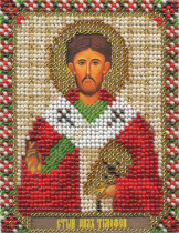 Набор для вышивания " PANNA" CM- 1410 ( ЦМ- 1410 ) " Икона Святого Апостола Тимофея" 