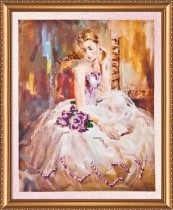 Набор для вышивки бисером на холсте «Либретто"»