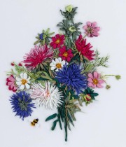 Набор для вышивания "Живая картина" "Астры и космеи"