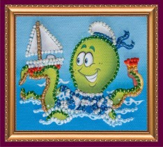 Набор-магнит для вышивки бисером «Морской десант»