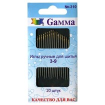 Иглы ручные для шитья №3-9