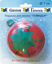 Подушечки для игл Помидор 7 см в блистере красный