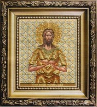 Набор для вышивания бисером Алексей 9 *11 см