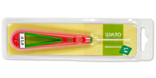 Шило проколочное (канцелярское) в блистере 1 шт d 1,4
