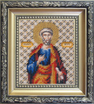 Набор для вышивания бисером Петр 9 *11 см