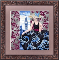 Рисунок на ткани для вышивки бисером КС-3038 Мечты сбываются - Лондон!