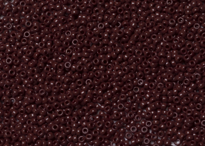 Бисер Япония MIYUKI Seed Beads 15/0 5г 0409 шоколад непрозрачный