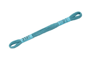 Нитки для вышивания " Gamma" мулине ( 3071- 3172 ) 100% хлопок 8 м №3127 бл. мор. волна