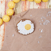 " Klart" набор для вышивания 10- 014 " Брошь. Яичница" 