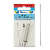 Иглы бисерные сталь NC-201 d 0.5 мм 10 шт