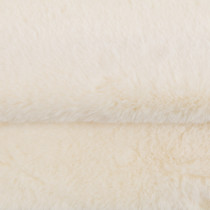 " PEPPY" Плюш PTB- 004 48 x 48 см 374 г/ кв. м 100% полиэстер молочный/ ivory