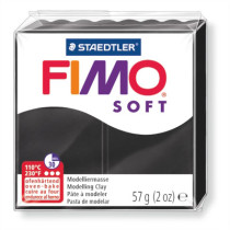 " FIMO" Soft полимерная глина 57 г 8020- 9 черный