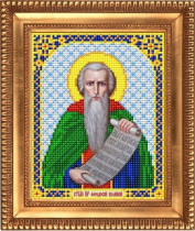 Рисунок на ткани для вышивки бисером И-5132 Святой Преподобный Феодосий Великий 13,5х17см