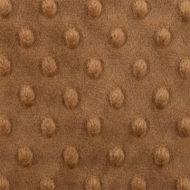 " PEPPY" Плюш PEVD 48 x 48 см 309 г/ кв. м 100% полиэстер 34 св. коричневый