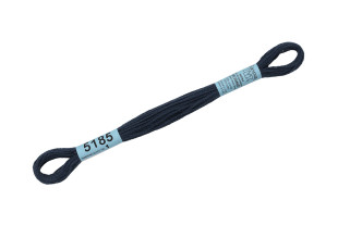 Нитки для вышивания " Gamma" мулине ( 3173- 6115 ) 100% хлопок 8 м №5185 т. сине- серый