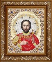 Комплект для вышивки кристаллами ЖЛ-4726 Святой Александр