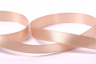 Лента атласная 12 мм 33 м ±2 м №022 бежевый