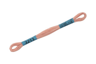 Нитки для вышивания " Gamma" мулине ( 3173- 6115 ) 100% хлопок 8 м №3213 т. кремовый