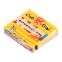 Craft & Clay полимерная глина CCH эффект матового стекла 50г 1417 яичный желток