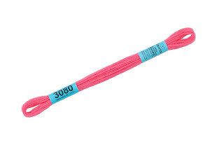 Нитки для вышивания " Gamma" мулине ( 3071- 3172 ) 100% хлопок 8 м №3080 яр. розовый