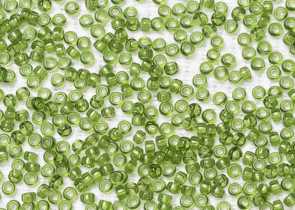 Бисер Япония MIYUKI Seed Beads 15/0 5г 0158 оливковый прозрачный