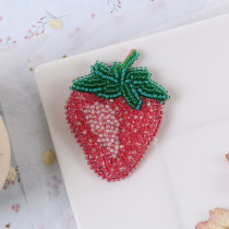 " Klart" набор для вышивания 10- 020 " Брошь. Клубника" 