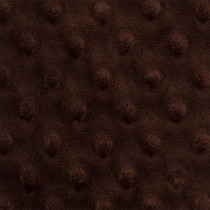 " PEPPY" Плюш PEVD 48 x 48 см 309 г/ кв. м 100% полиэстер 37 т. коричневый