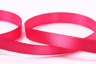 Лента атласная 12 мм 33 м ±2 м №124 св-вишневый