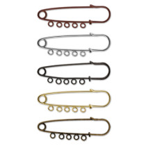 "Zlatka" Булавка для подвесок PO-065 6.5 см №01 под золото