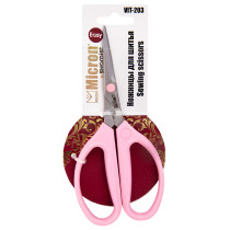 Ножницы " Micron by Sharpist" Easy VIT- 203 для шитья на подложке с европодвесом 160 мм сатинированные