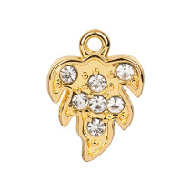 "BLITZ" PPT018 Подвеска 9 х 14 мм №30 золото (прозрачный)