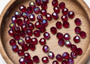 Бусины полированные круглые 6мм 25г (90 штук) 90110/28701