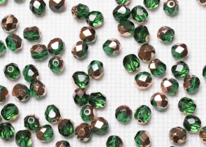 Бусины полированные круглые 6мм 25г (90 штук) 50720/27101