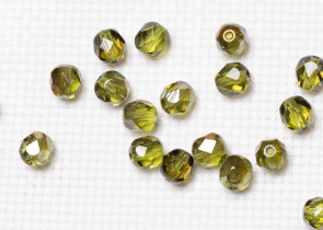 Бусины полированные круглые 6мм 25г (90 штук) 50230/22601