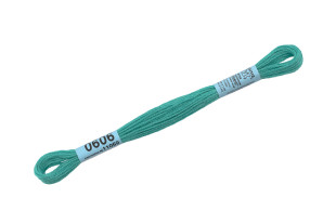 Нитки для вышивания " Gamma" мулине ( 0207- 0819 ) 100% хлопок 8 м №0606 бирюза