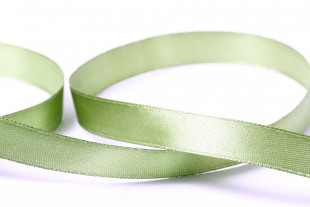 Лента атласная 12 мм 33 м ±2 м №086 серо-зеленый