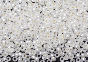 Бисер Чехия круглый 10/0 500 г 78102 прозрачный матовый