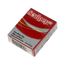 " Sculpey" III полимерная глина S302 57 г 083 красный