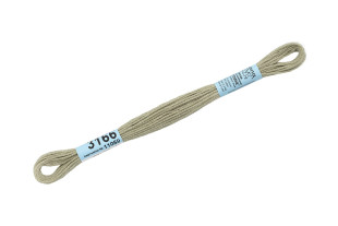 Нитки для вышивания " Gamma" мулине ( 3071- 3172 ) 100% хлопок 8 м №3166 гр. серый