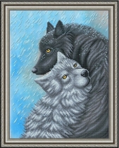 Рисунок на ткани для вышивки бисером КС-3008 Верность. Испытание