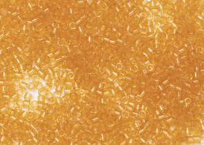 Бисер Япония MIYUKI Delica цилиндр 10/0 5 г DBM-0702 светлый топаз прозрачный